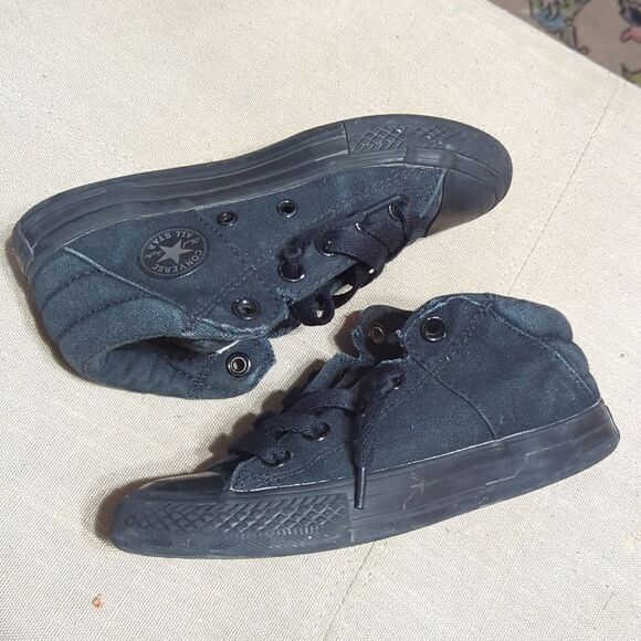 Converse CT Street Cab Mid Black Mono - Picture 9 of 9